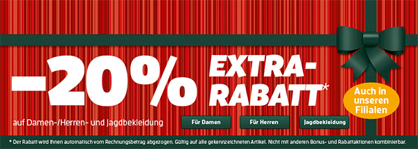 frankonia: Bis zu 20% Rabatt bei FRANKONIA