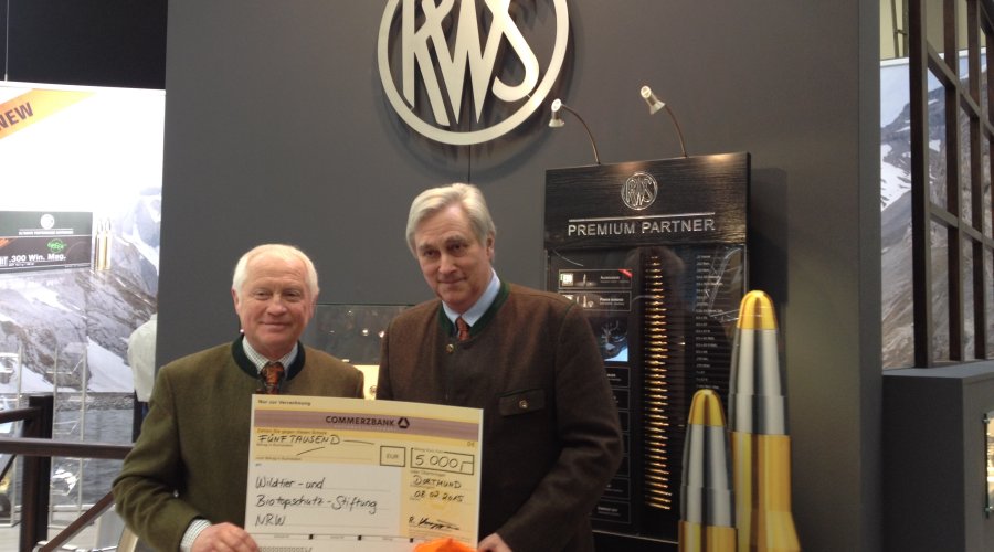 RWS spendet 5.000 € für den Wildtier- und Biotopschutz