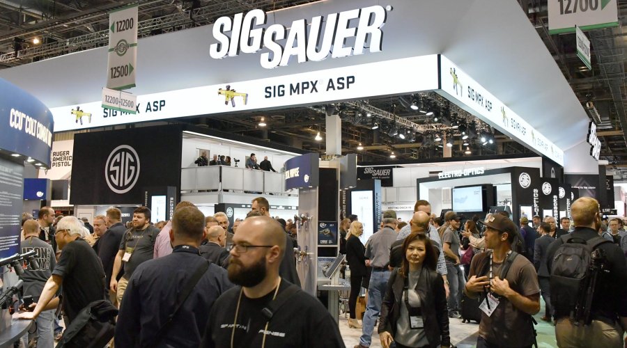 SHOT Show 2017: Fazit und Bilanz Stand von SIG Sauer auf der SHOT Show 2017