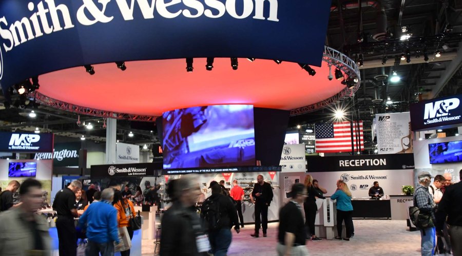 SHOT Show 2017: Fazit und Bilanz Stand von Smith & Wesson auf der SHOT Show 2017