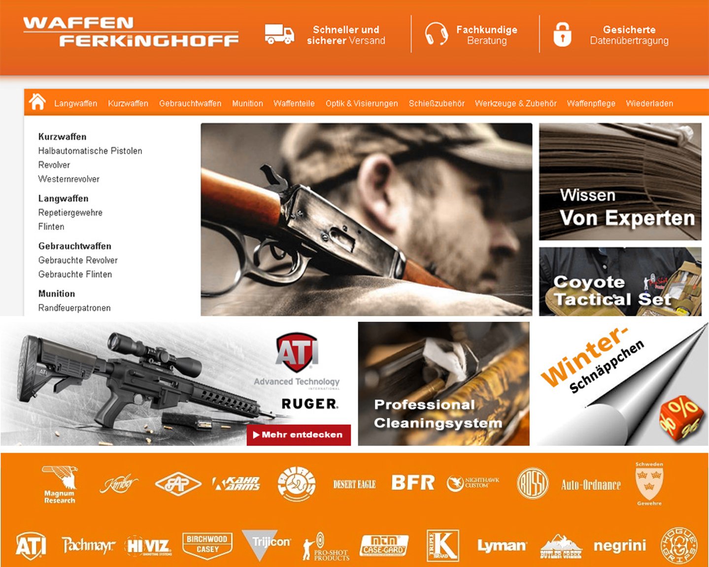 Verstärkung im Sales-Team von Waffen Ferkinghoff Verstärkung im Sales-Team von Waffen Ferkinghoff