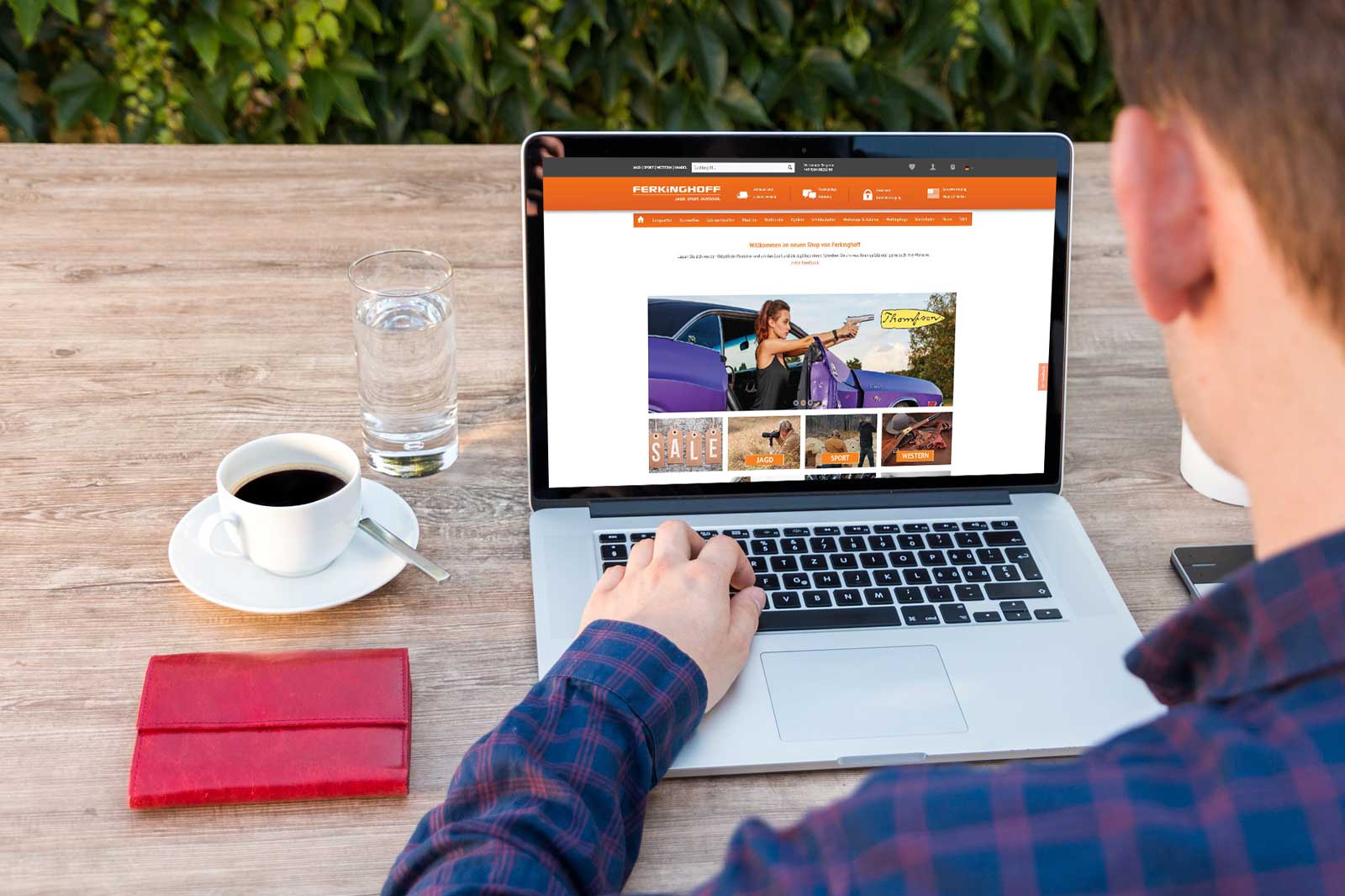 ferkinghoff: Waffen Ferkinghoff mit neuer Website und Online-Shop