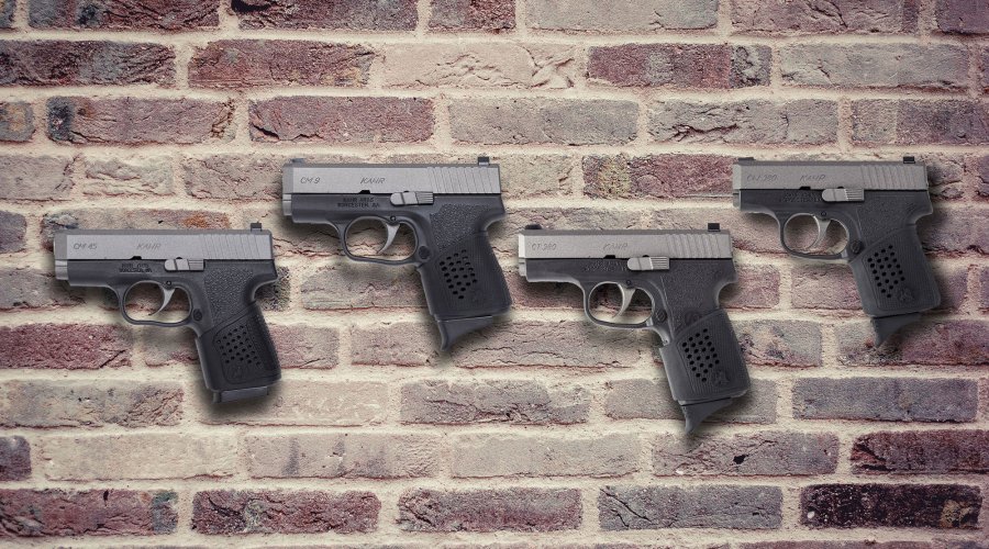 KAHR ARMS Pistolen mit Cerakote Beschichtung