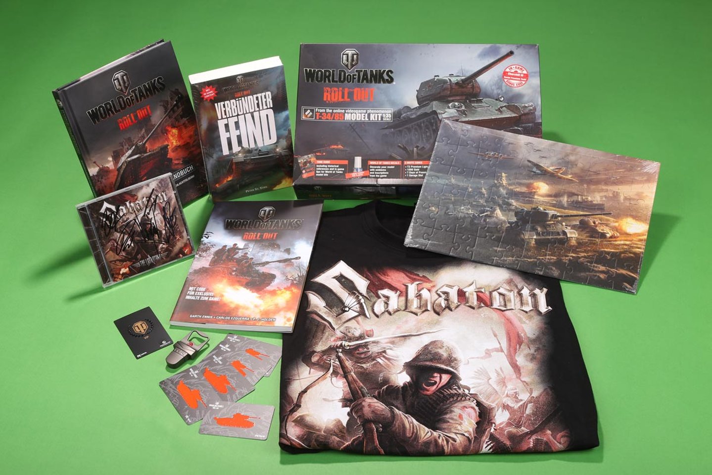 Verlosung: World of Tanks Fan-Artikel Preise der Verlosung