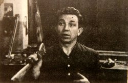 60 Jahre Davide Pedersoli Ein altes Portrait von Davide Pedersoli