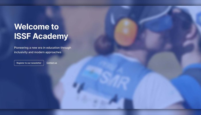 issf: ISSF Academy: Schießtrainer für olympische Disziplinen werden künftig weltweit aus- und weitergebildet