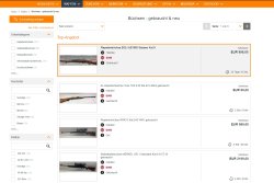 Vorstellung Auktionsplattform: Waffen online kaufen bei Auctronia von Frankonia Kategorieseite von Auctronia.