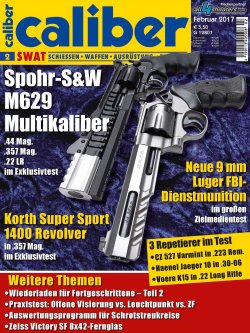 caliber 2/2017 Titelbild caliber 2/2017