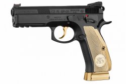 CZ 75 SP-01 Shadow 85th Anniversary komplett von rechts.