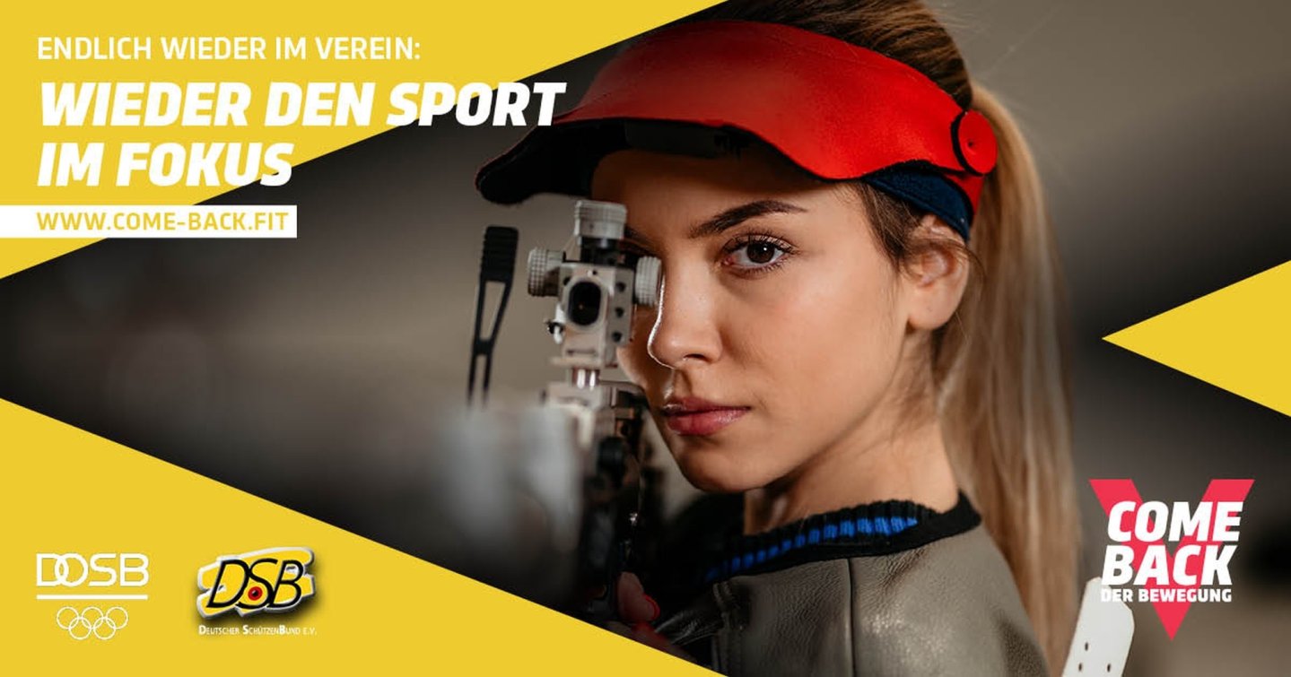 Neustart für Schießsportvereine: Wieder aktiv werden, neue Mitglieder finden und die bisherigen erneut motivieren DSB-Motiv Sport im Fokus