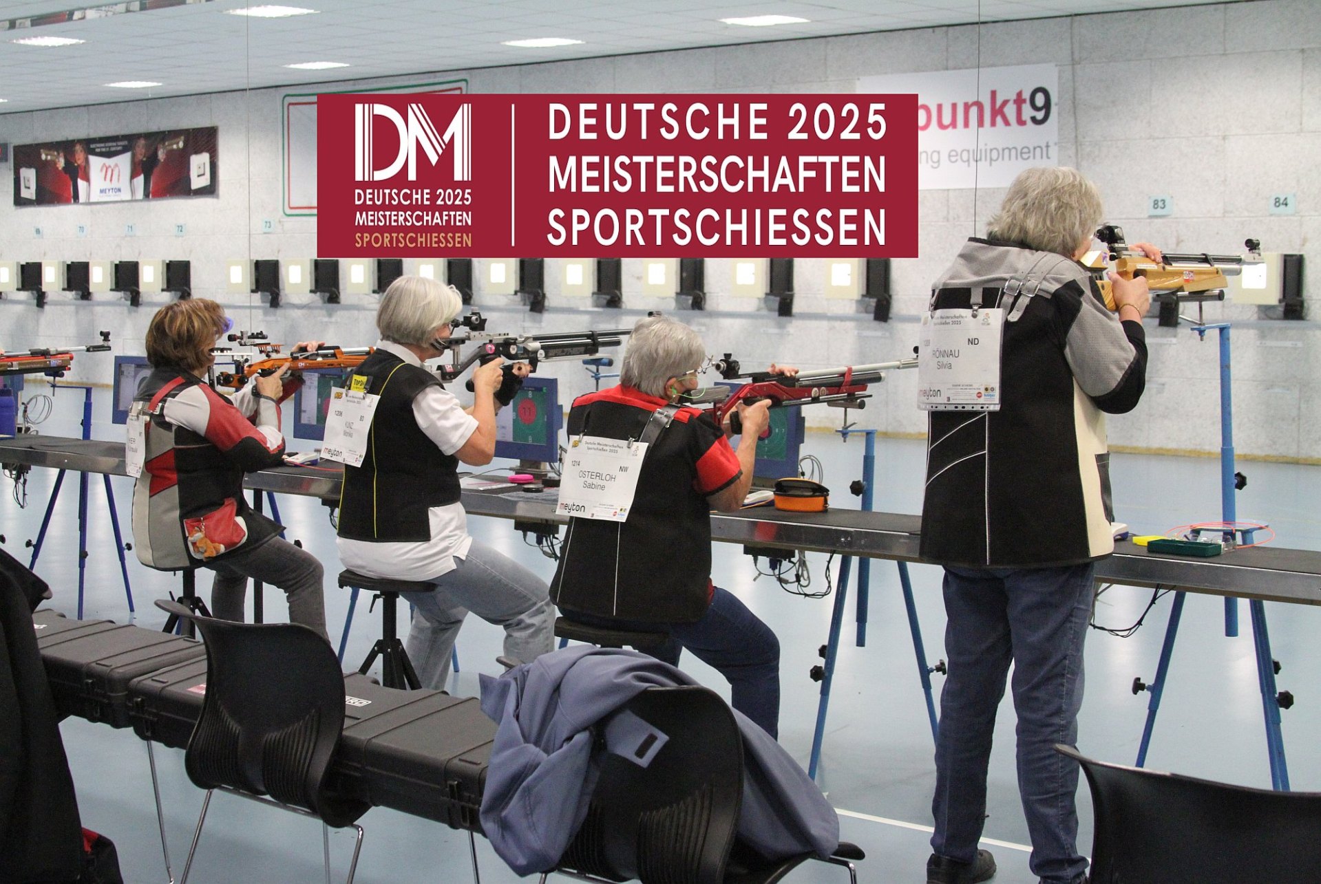 sportschuetzen: DSB: Deutsche Meisterschaft "Luftgewehr aufgelegt" − in Dortmund ging es um die letzten 14 Meistertitel für 2025 sportschuetzen: DSB: Deutsche Meisterschaft "Luftgewehr aufgelegt" − in Dortmund ging es um die letzten 14 Meistertitel für 2025