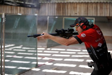 14. Deutsche Meisterschaften IPSC Rifle 2019 Sascha Back schießt auf der DM IPSC Rifle 2019.