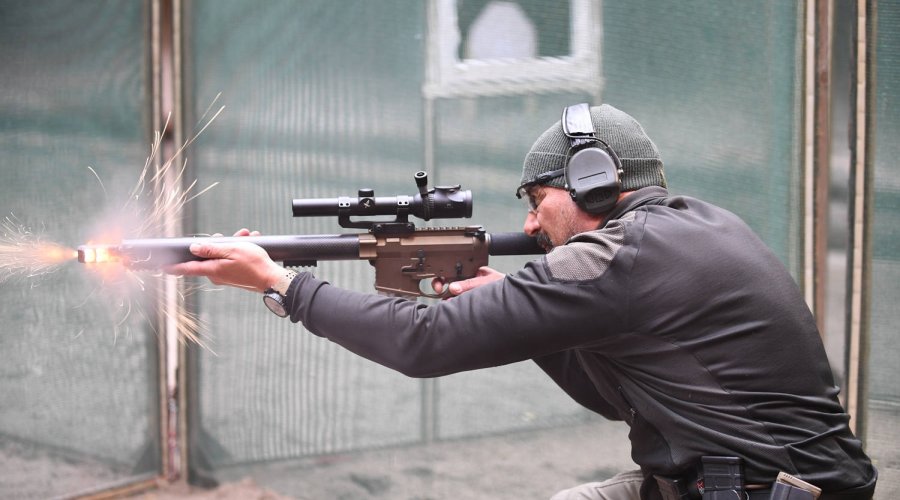 Action Video und Wettkampfbericht: Über 180 Schützen bei den Deutschen Meisterschaften IPSC Rifle 2020 Christian Kadyk bei den Deutschen Meisterschaften IPSC Rifle 2020