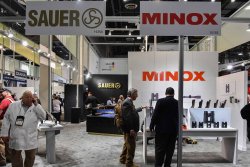 Deutscher Pavillon auf der SHOT Show 2019 Stand der L&O Group im deutschen Pavillon.
