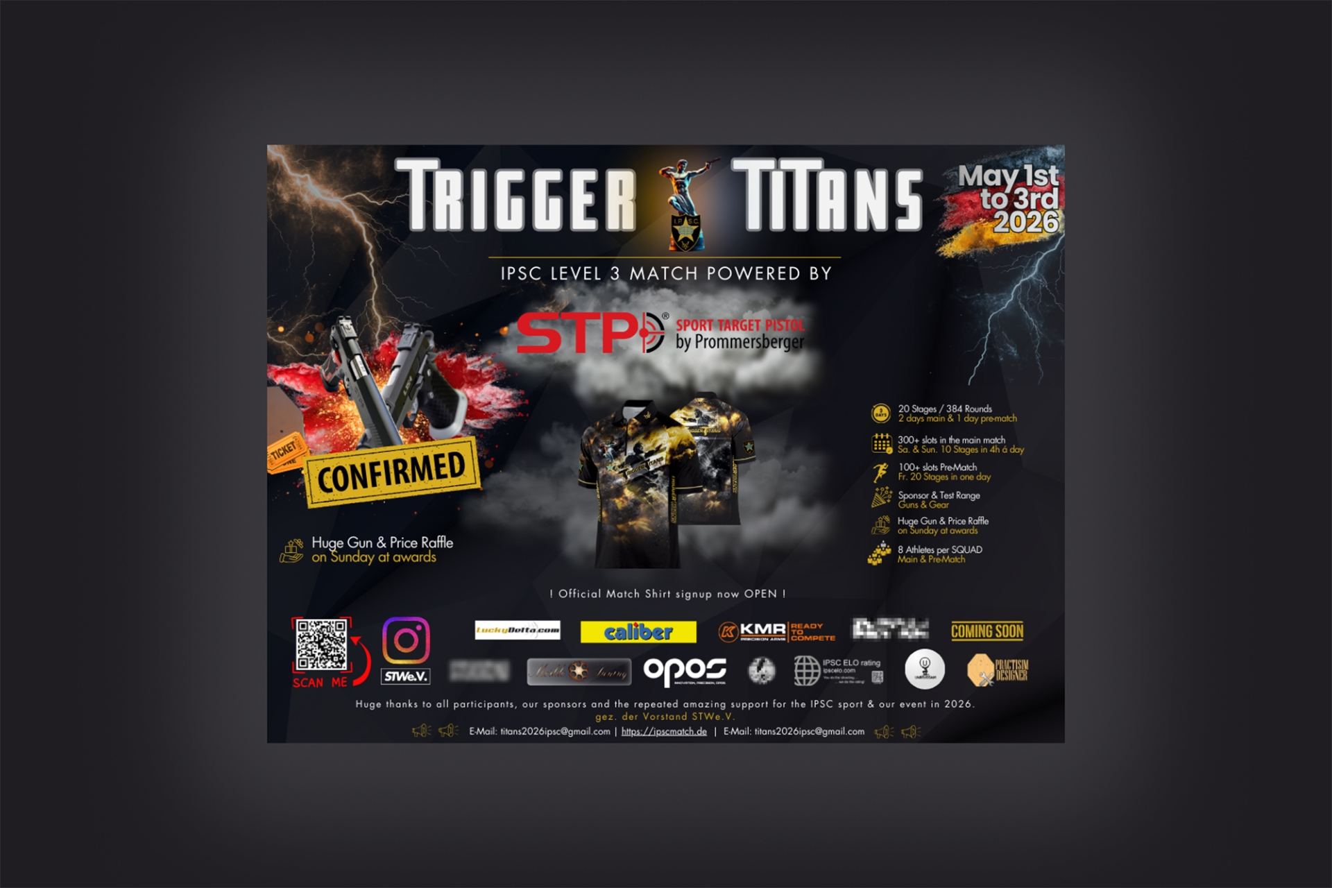 ipsc: IPSC im Frühjahr 2026: Zwei Top-Trainings und ein Level-III-Match in Deutschland – Termine für dynamisches Schießen