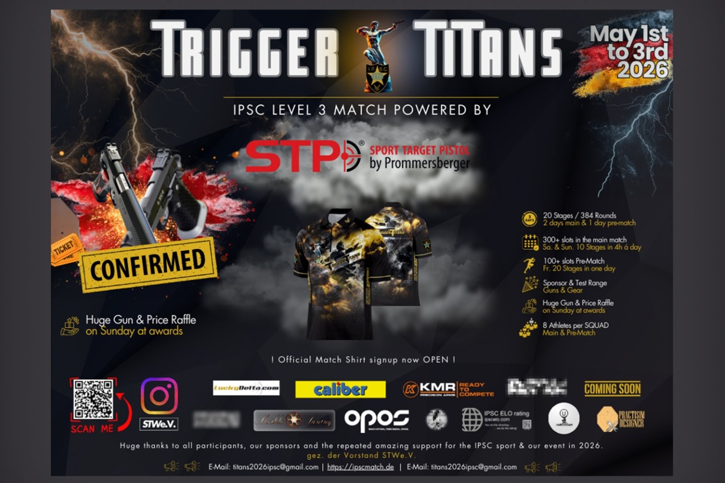 IPSC im Frühjahr 2026: Zwei Top-Trainings und ein Level-III-Match in Deutschland – Termine für dynamisches Schießen