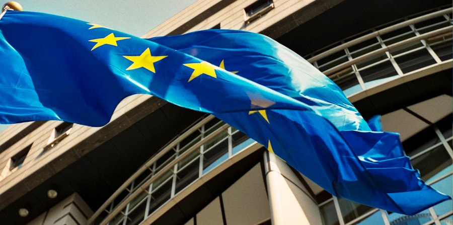 EU-Waffenverbot EU-Flagge EU-Flagge