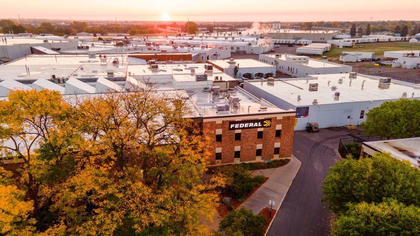 Die heutige Fabrik von Federal Ammunition