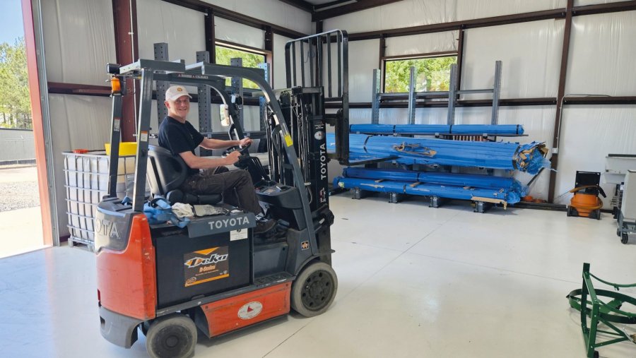 Materiallager in den USA