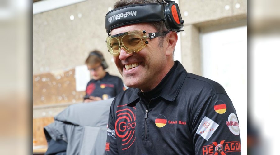 Sascha Back bei den GECO IPSC Masters 2022.