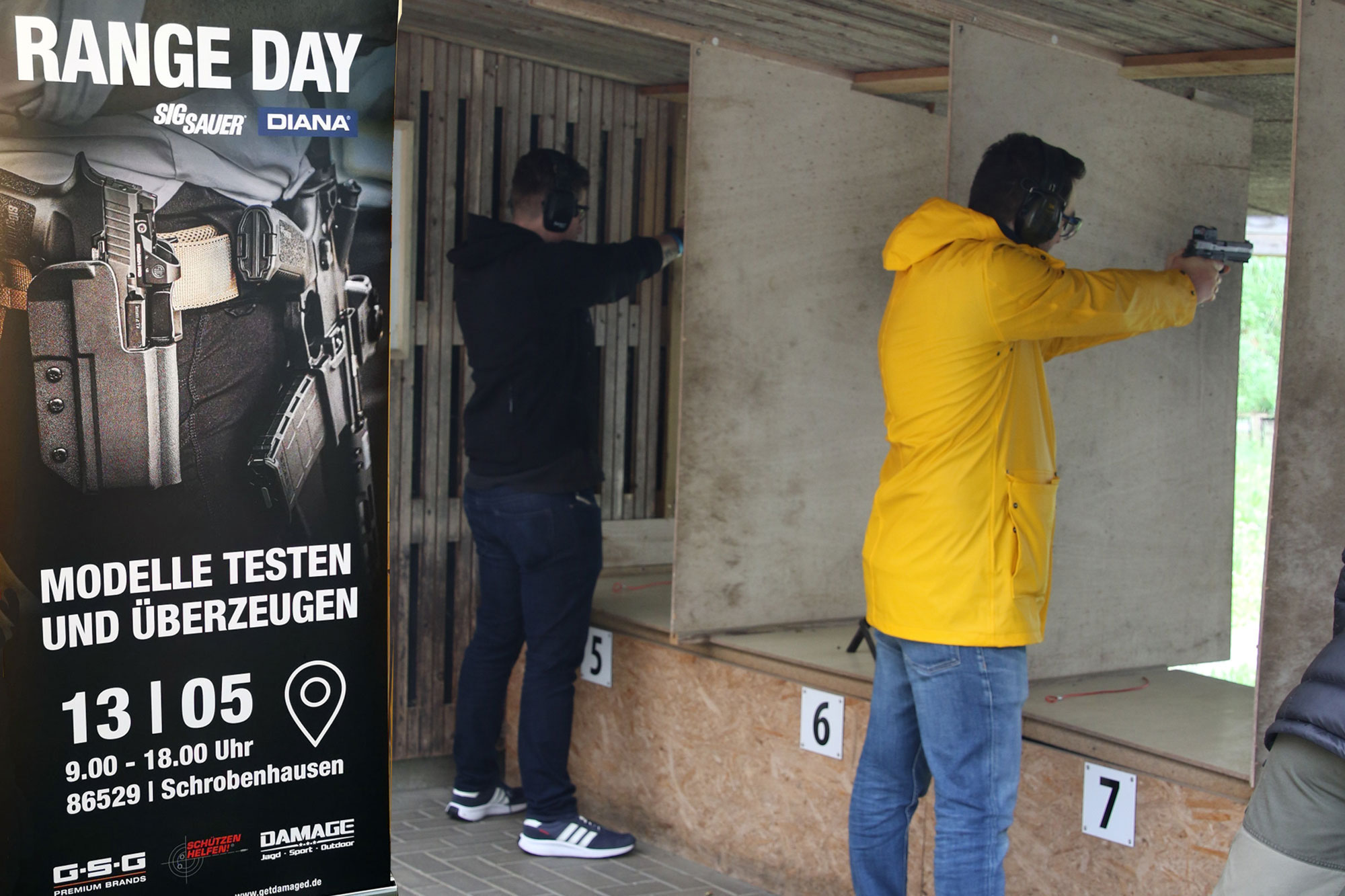 gsg: SIG Sauer Range Day 2023: GSG hatte neben Waffen von  DIANA, Mauser und SIG Sauer auch neue Zielfernohre dabei gsg: SIG Sauer Range Day 2023: GSG hatte neben Waffen von  DIANA, Mauser und SIG Sauer auch neue Zielfernohre dabei
