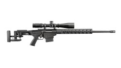 HENKE Informationstage 2019: Testen Sie Präzisionsbüchsen auf 100 und 300 m Ruger Precision Rifle rechte Seite freigestellt