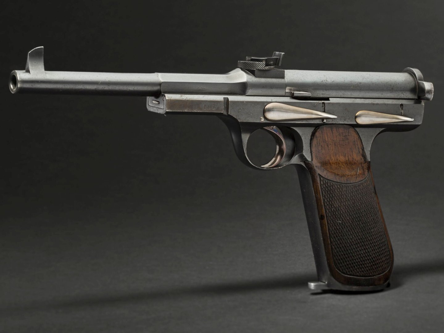 Herbstauktion 2019 bei Hermann Historica Schwarzlose Modell 1896 in 7,63 Mauser