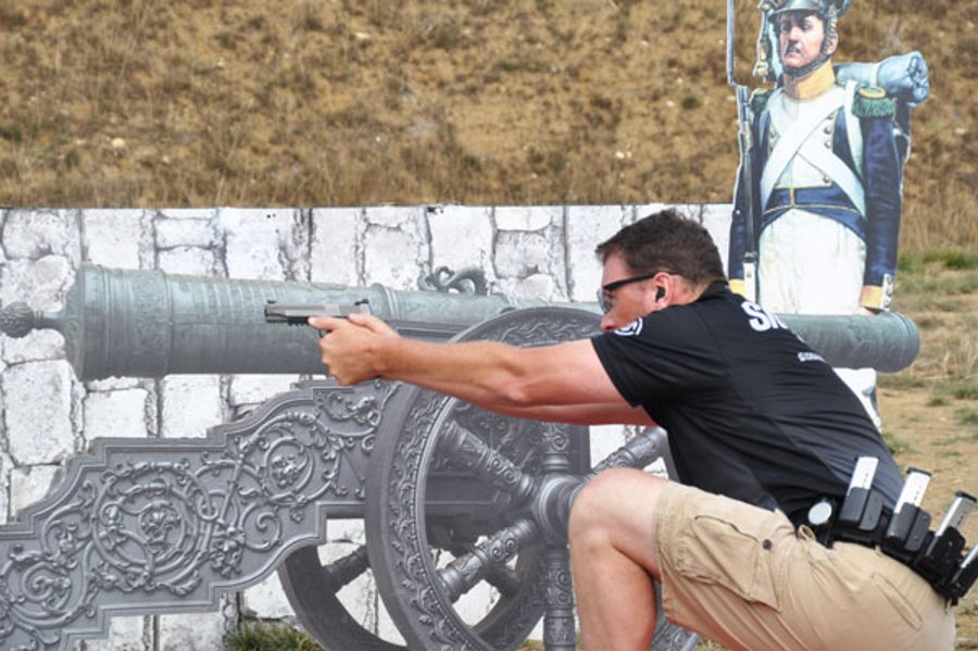IPSC WM Kurzwaffe 2017: Live-Bericht aus Frankreich US-Schütze Phil Strader bei der IPSC WM 2017