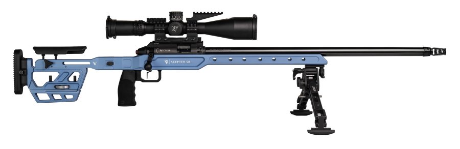 Victrix Armaments: Neue KK Long Range-Gewehre für PRS und IPRF-Shooting und weitere Zentralfeuermodelle Die Einzellader-KK-Matchbüchse Scepter SB von Victrix Armamants.