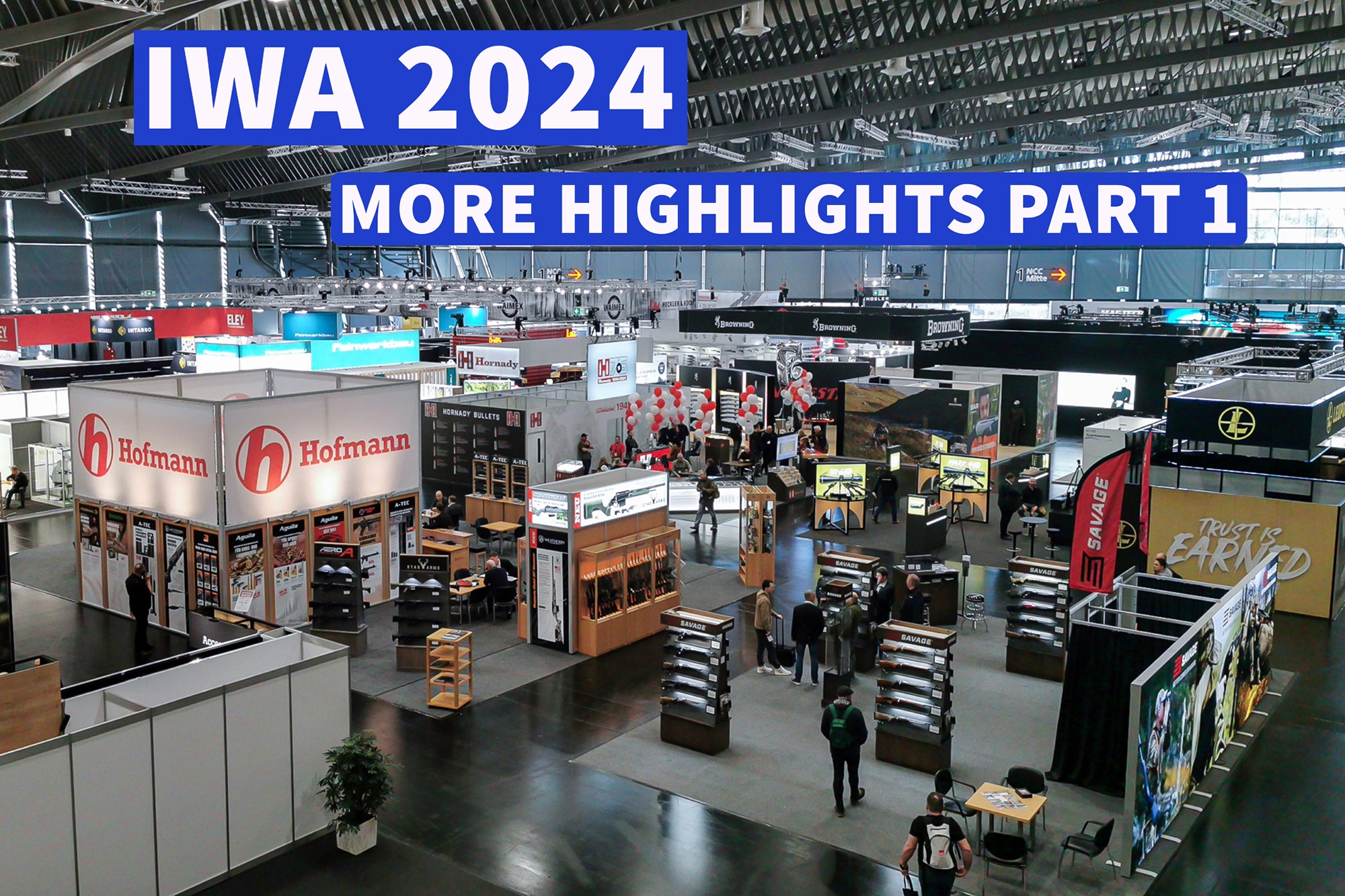 iwa: Nachbericht 1 zur IWA 2024: Was gab es noch? Noch mehr Videos und Informationen zu Waffen, Optik und Munition