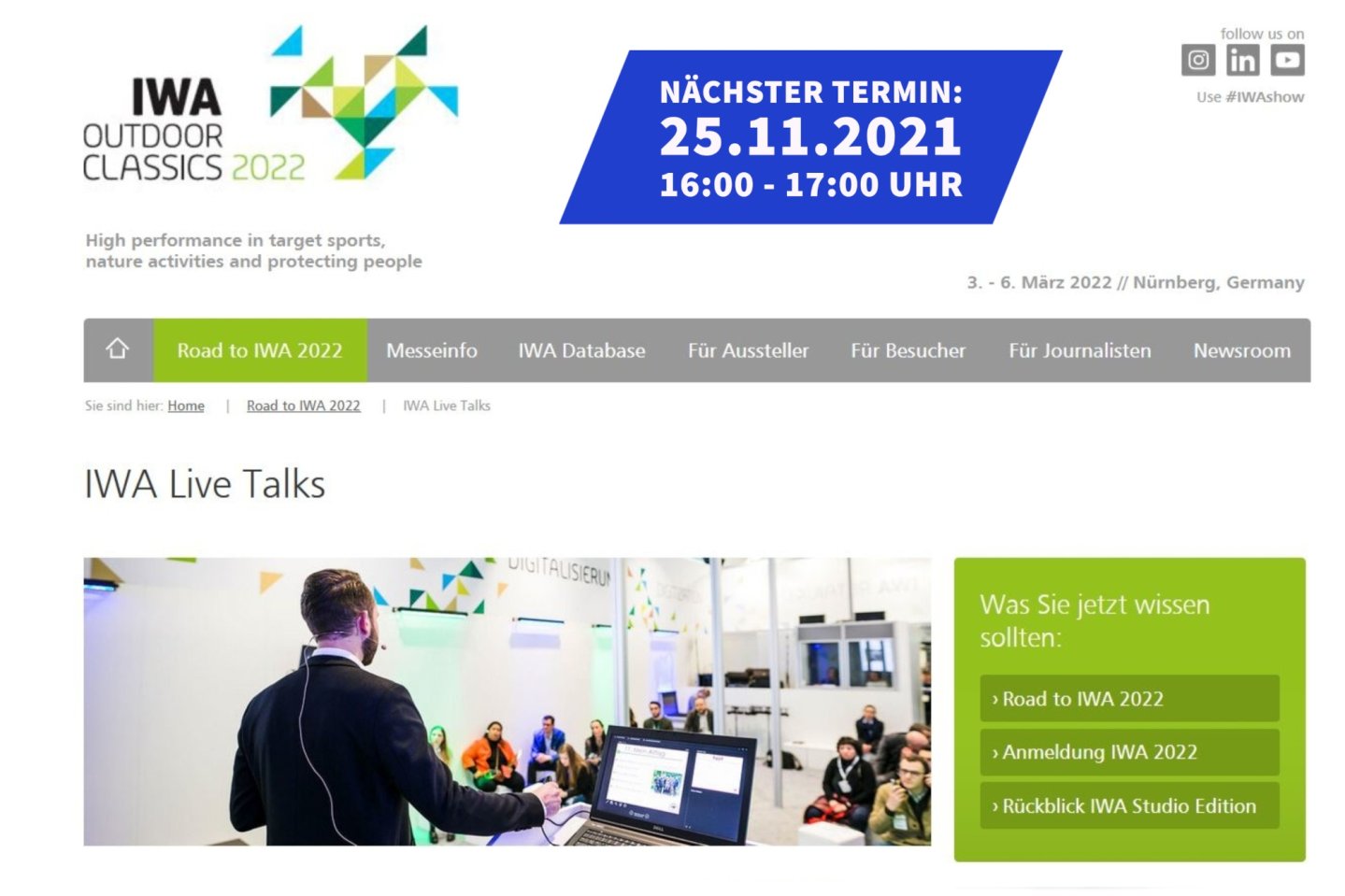 IWA Live Talk 12-09-21