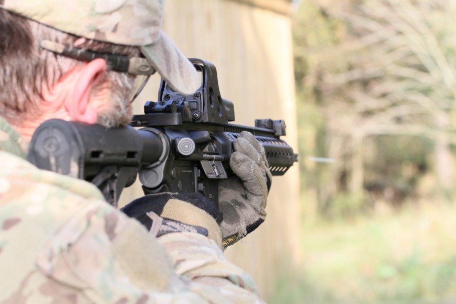 Airsoft-Match in Schottland