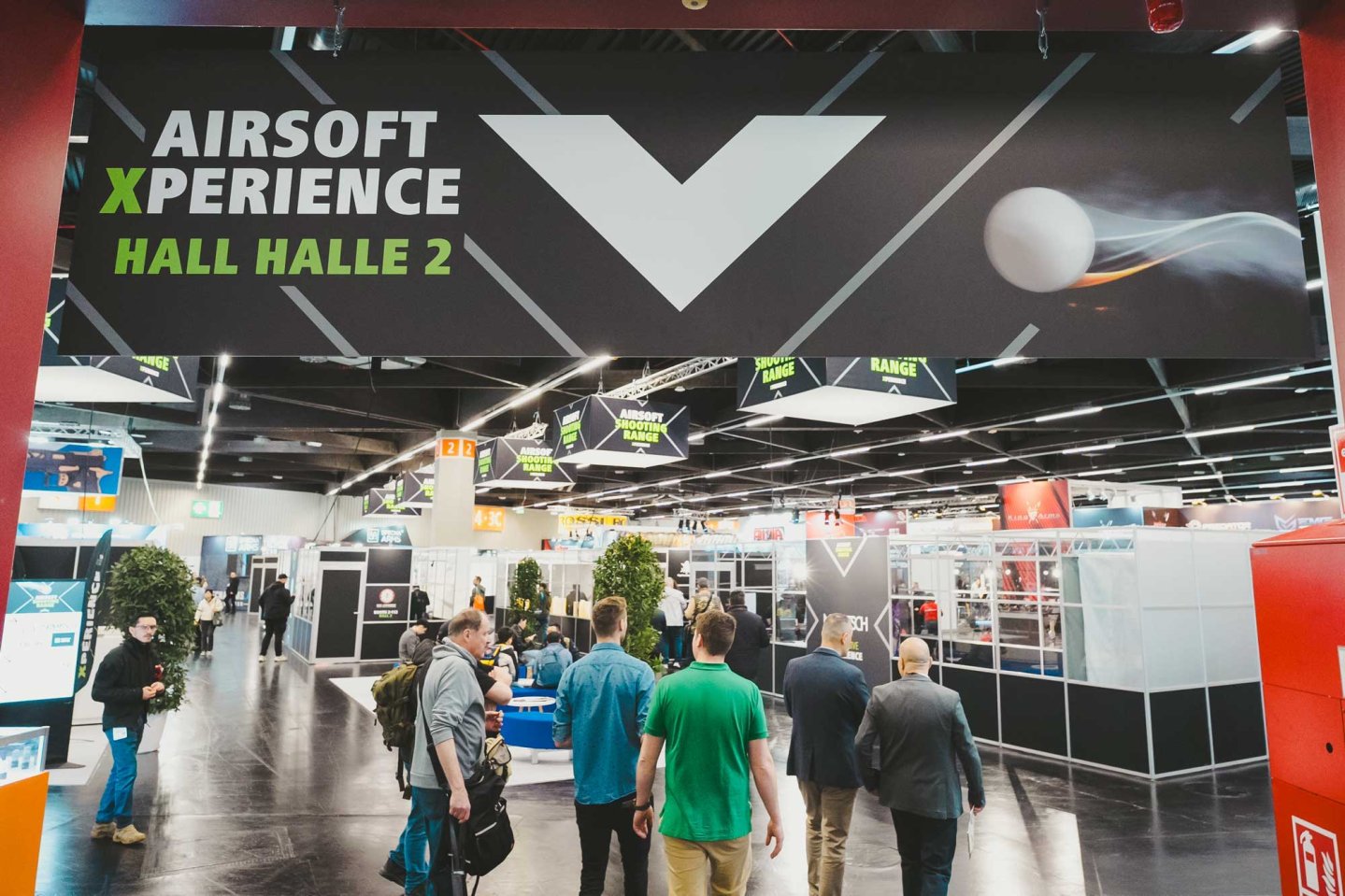 IWA-Vorschau Teil 3: Auf der Messe liegt ein größeres Augenmerk auf den Actionsportbereichen dynamisches Schießen, Airsoft und erstmals auch auf Paintball Airsofthalle auf der IWA.