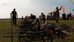 Wettkampfbericht: KAHLES Long Range Competition Day 2018 Schützenlinie des Wettkampfes.