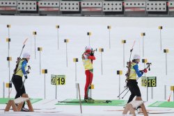 Schießanlage Biathlon stehend