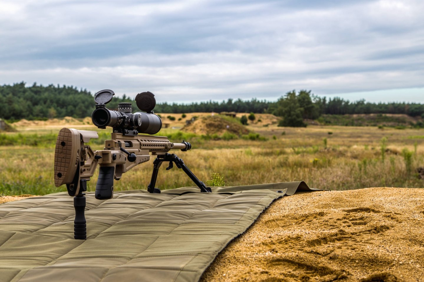 Accuracy International AX vor Landschaft