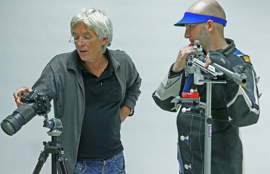 Heinz Reinkemeier und Nicco Campriani