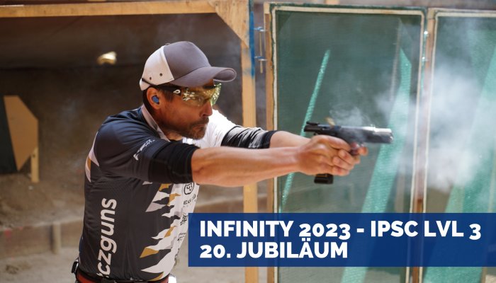ipsc: Infinity Open 2023 – viele internationale Topschützen traten beim 20. Jubiläum des deutschen Level III Matches in Philippsburg an. Matchbericht, Hintergründe, Ergebnisse!