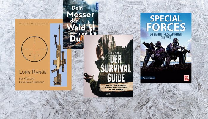 vs medien: Die passen noch unter den Weihnachtsbaum: Neue Bücher zum Thema Waffen, Survival, Jagd und Geschichte