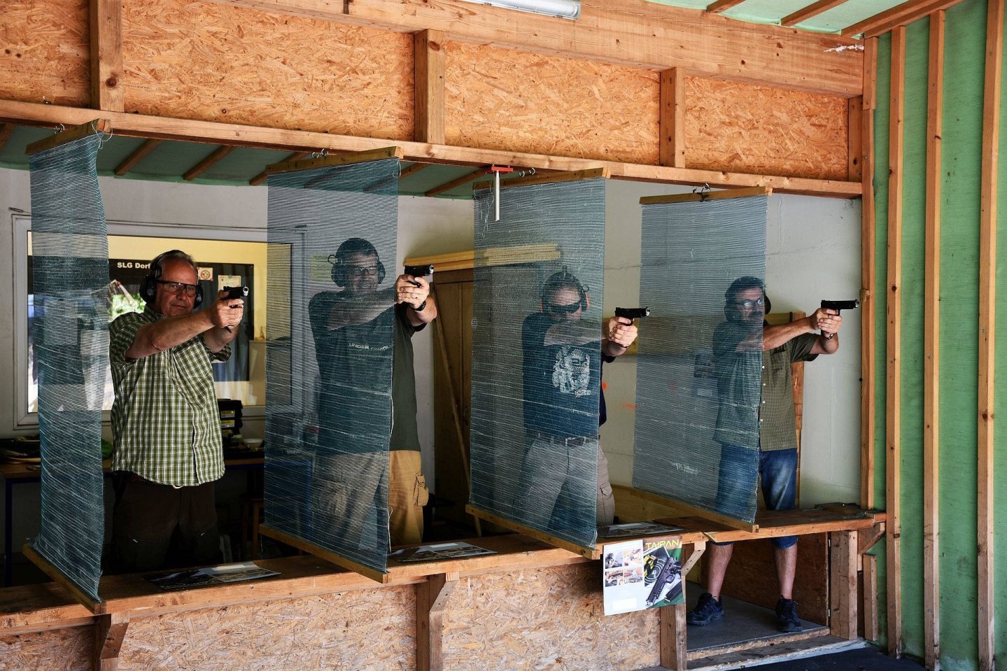 1. Norddeutscher TAIPAN Cup 2019 Schützen am Schießstand beim TAIPAN Cup 2019
