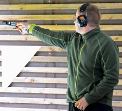 Vor Ort: Olympia 2016 Christian Reitz mit Schnellfeuerpistole