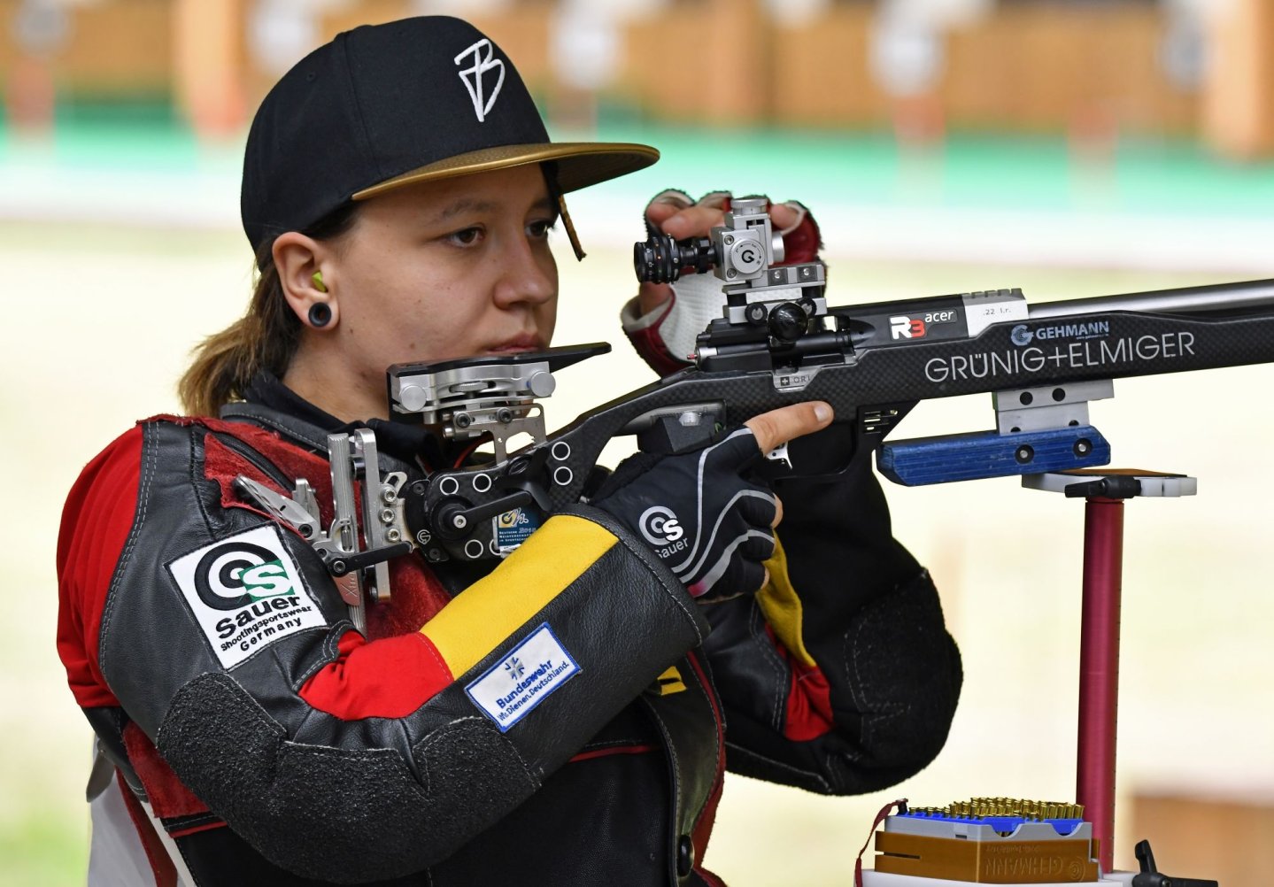 KK-Schützin Jolin Beer, hier bei der WM 2018