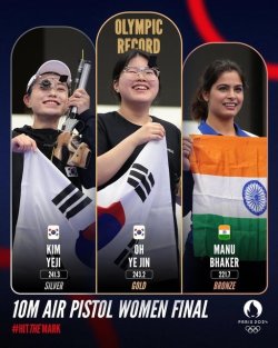 ISSF Air Pistol Women Medaillists