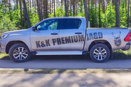 Toyota Hilux | Pick-up mit Double Cab von K&K Premiumjagd Toyota Hilux | Pick-up mit Double Cab von K&K Premiumjagd.