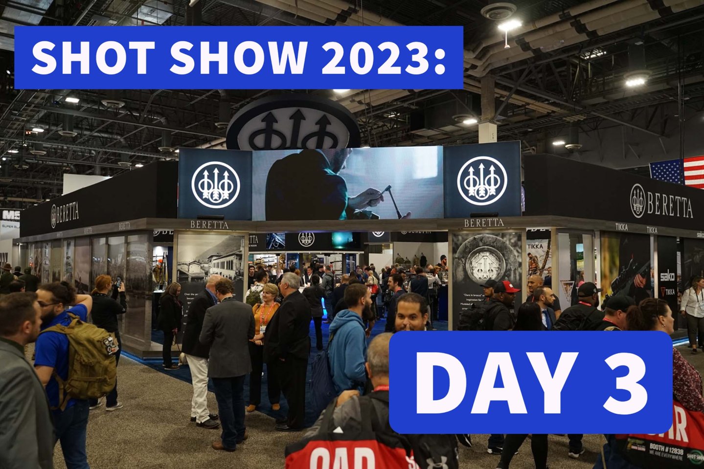 SHOT Show 2023 – die wichtigsten Neuheiten vom dritten Tag der weltgrößten Waffenmesse in Las Vegas Eröffnungsfeier