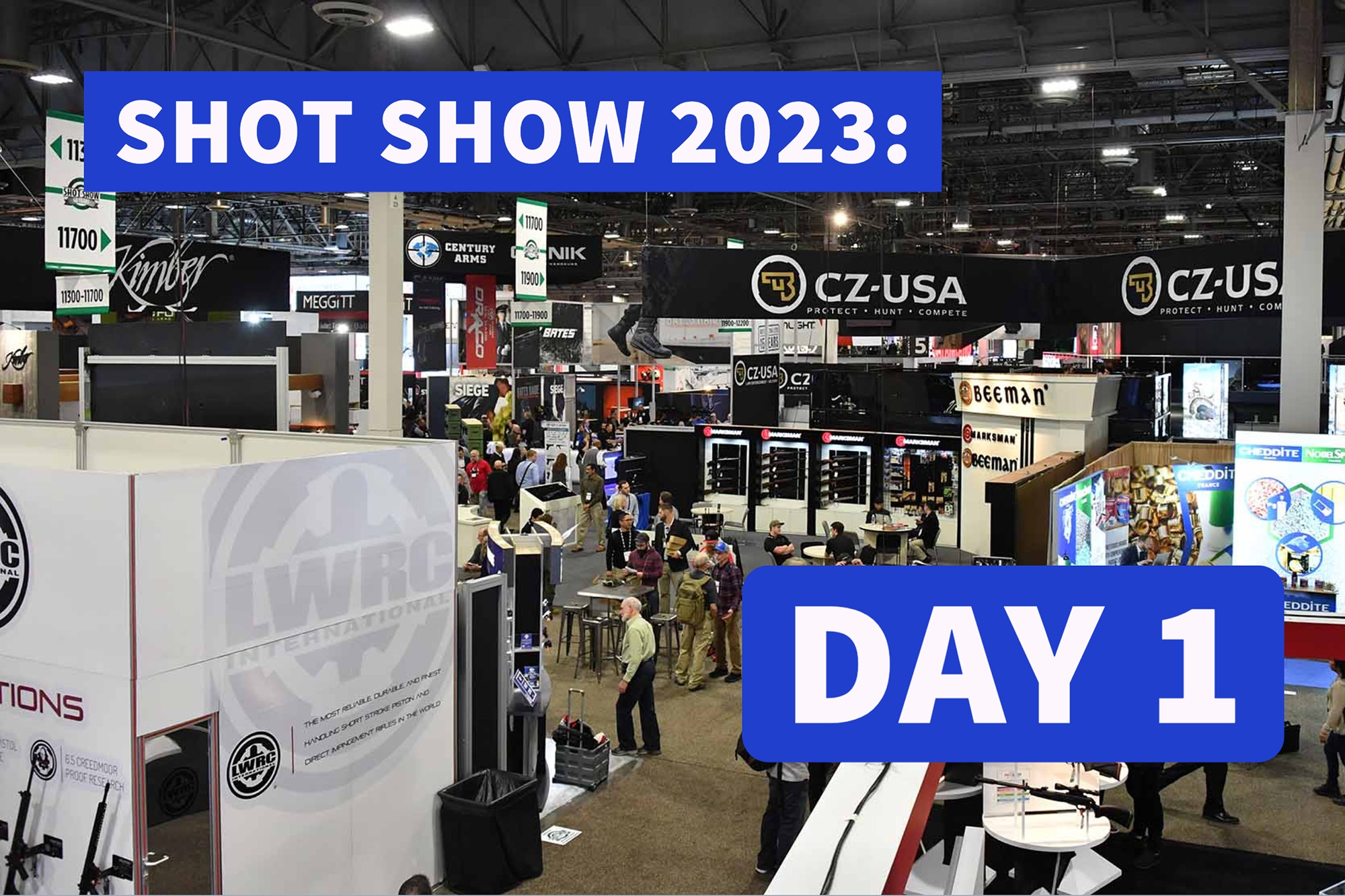 shot-show: SHOT Show 2023 – die wichtigsten Neuheiten vom ersten Tag der weltgrößten Waffenmesse