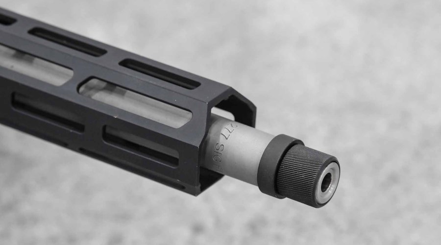 Mündung der SIG Sauer Cross.