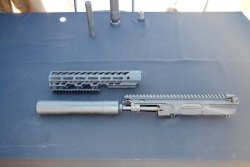 SIG Sauer Range Day 2018 SIG Sauer MCX SUR 300 mit Schalldämpfer