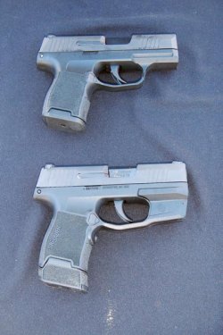 SIG Sauer Range Day 2018 Pistole P365 in verschiedenen Varianten