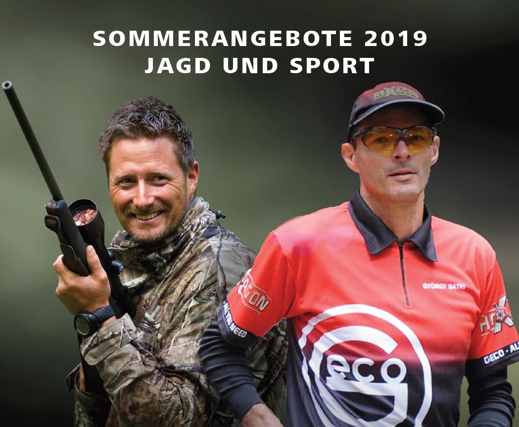 RWS GmbH: Sommerangebote 2019: Waffen, Optik, Munition und Zubehör für Jagd und Sport mit Preisvorteilen